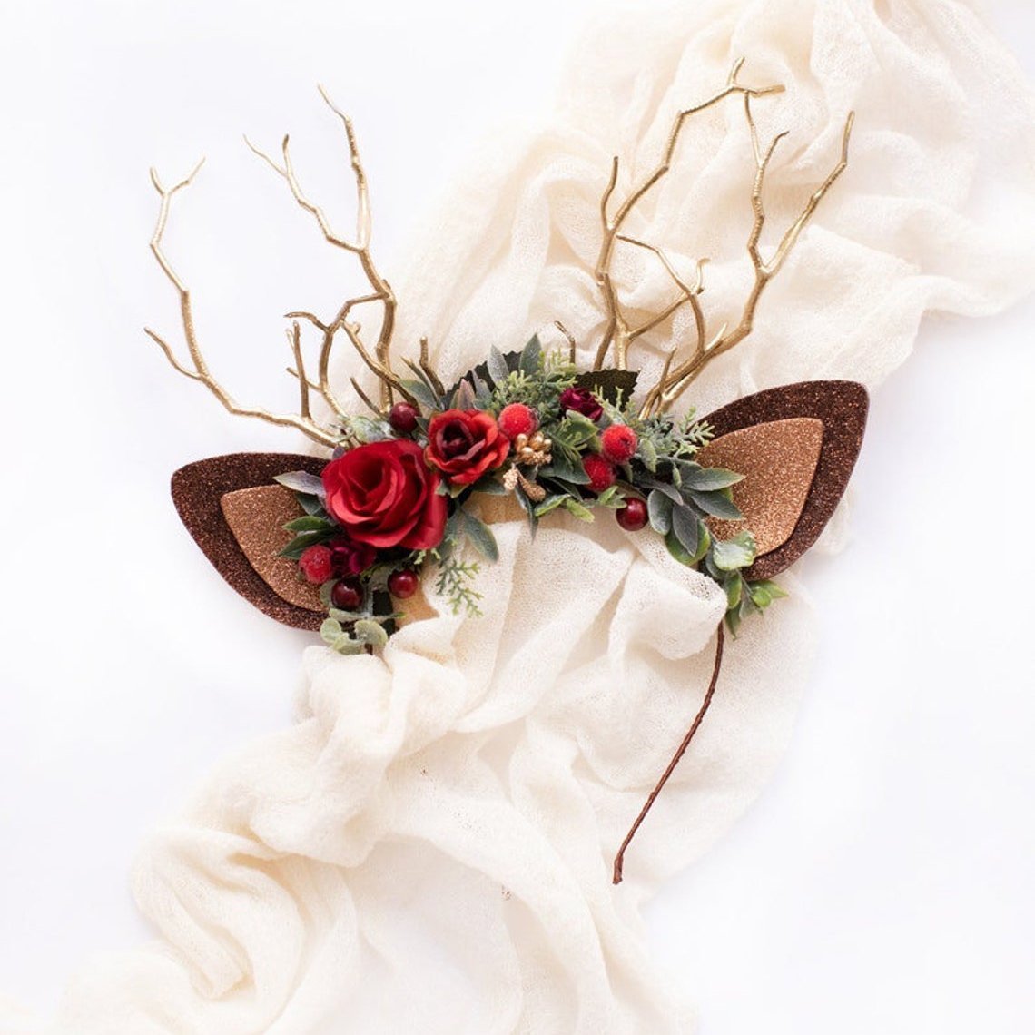 🎅2024 Christmas Promos-49% OFF🔥Reindeer Headband-Christmas Reindeer Antler