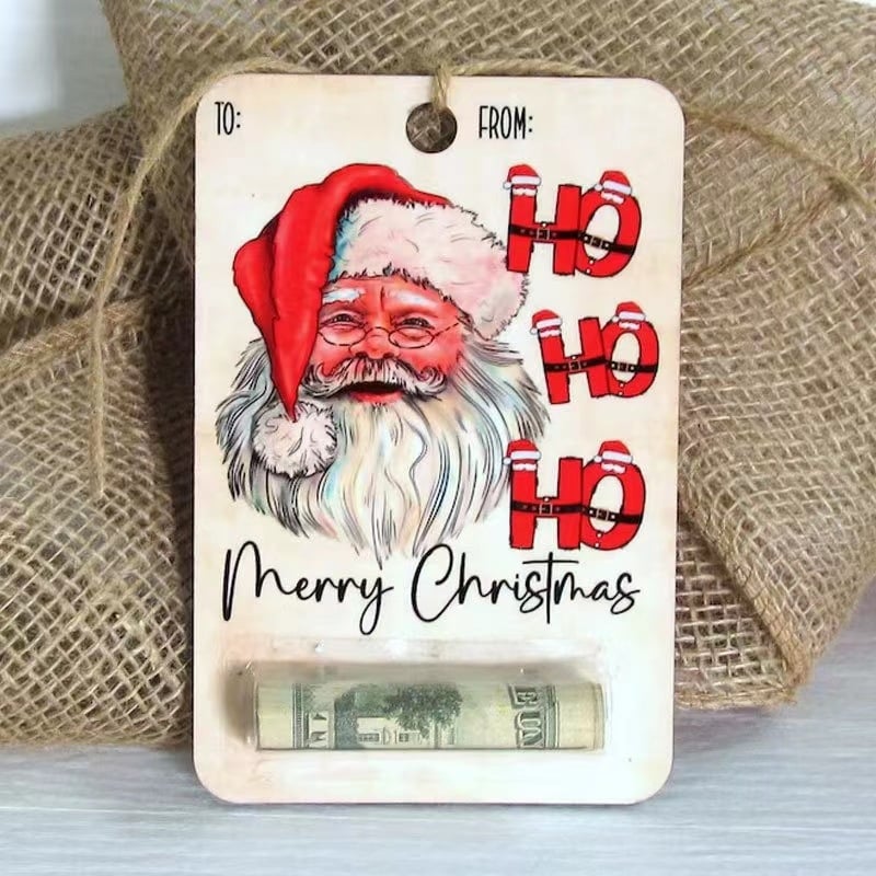 🎅2025 Christmas Gift--💸Handmade Christmas Money Holders Gift