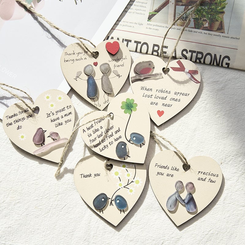49% Off🔥Wooden Heart Thank You Gift