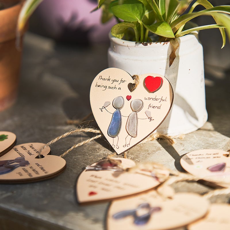 49% Off🔥Wooden Heart Thank You Gift