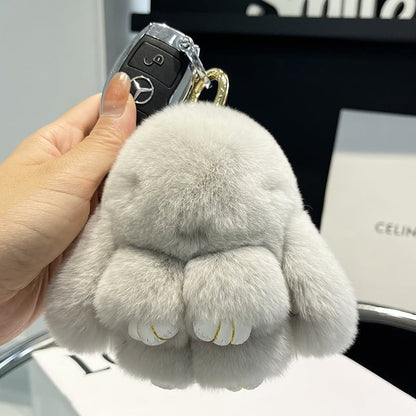 💕Buy 2 Get 10% OFF-🐰 Handmade Soft Bunny PomPom Charms(Boxed Edition)