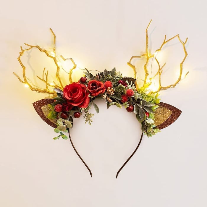 🎅2024 Christmas Promos-49% OFF🔥Reindeer Headband-Christmas Reindeer Antler