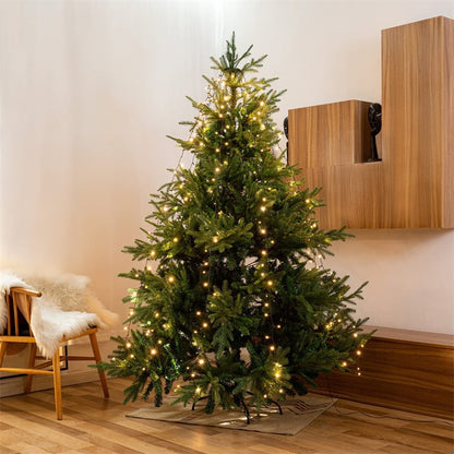 🔥Christmas Pre-sale SAVE 49%🎄Christmas Tree Waterfall Lights with Ring
