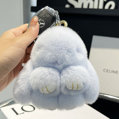 💕Buy 2 Get 10% OFF-🐰 Handmade Soft Bunny PomPom Charms(Boxed Edition)