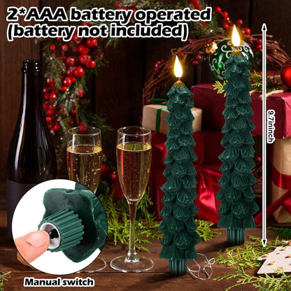 🎁🎄Christmas Pre Sale - Chirstmas Tree LED Candles