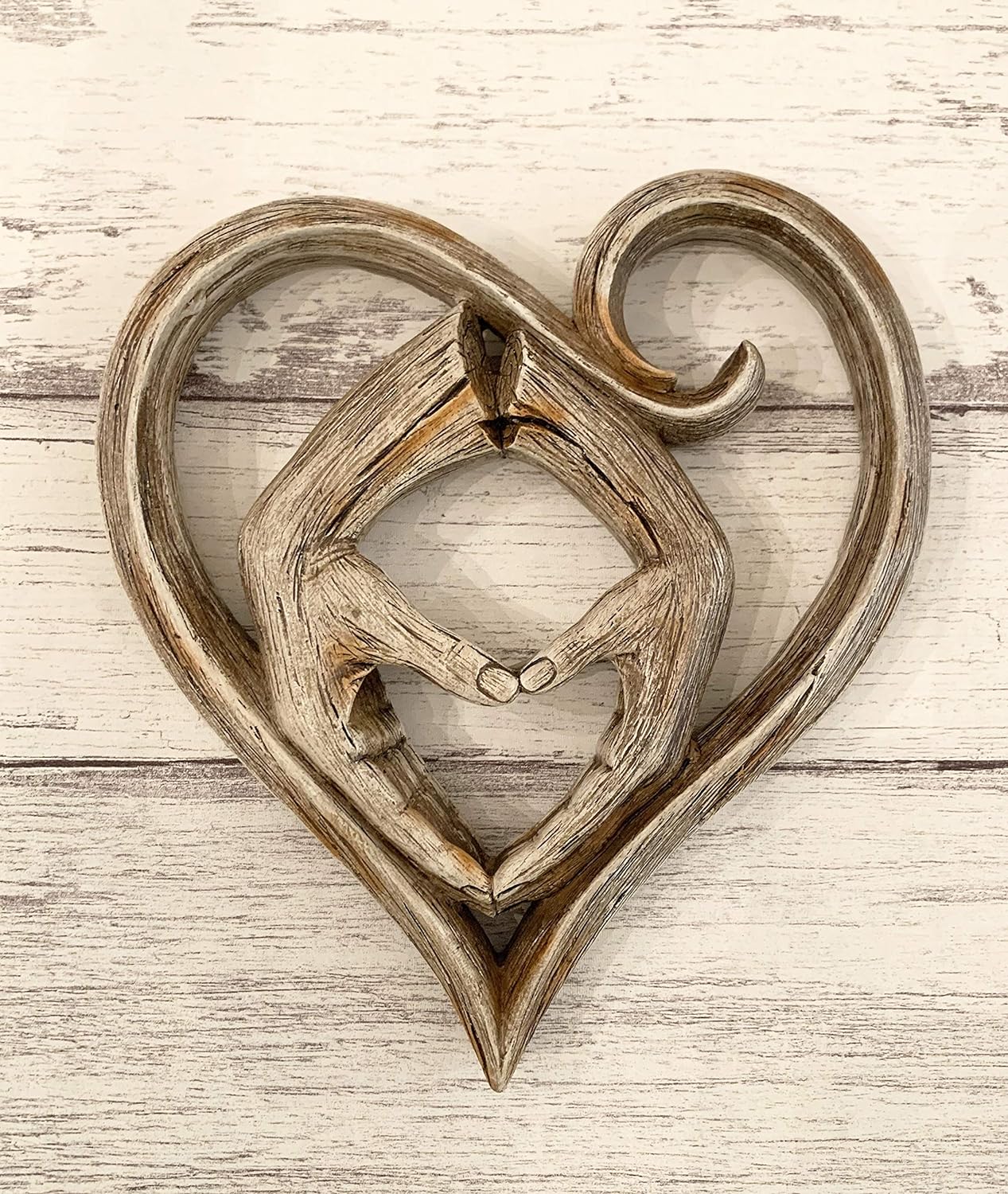 🔥 Heart Hands Wall Decor - Forever Love