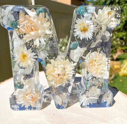 ❤️Mother's Day Specials - 49% OFF🎁Handmade floral resin letter 🌸(Limited Edition)