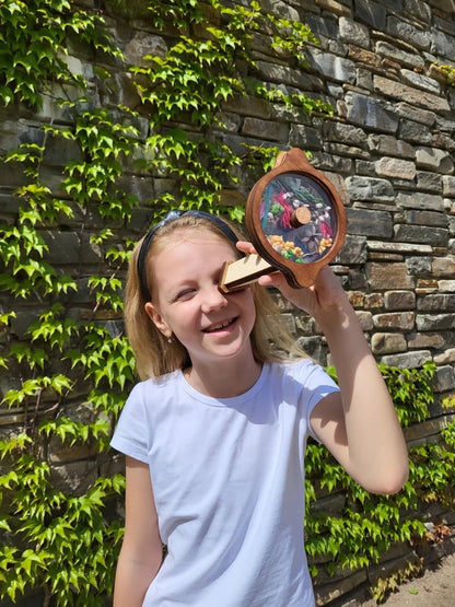 🎁Best gift for your loved one⇝ 💓Wooden Handmade Kaleidoscope