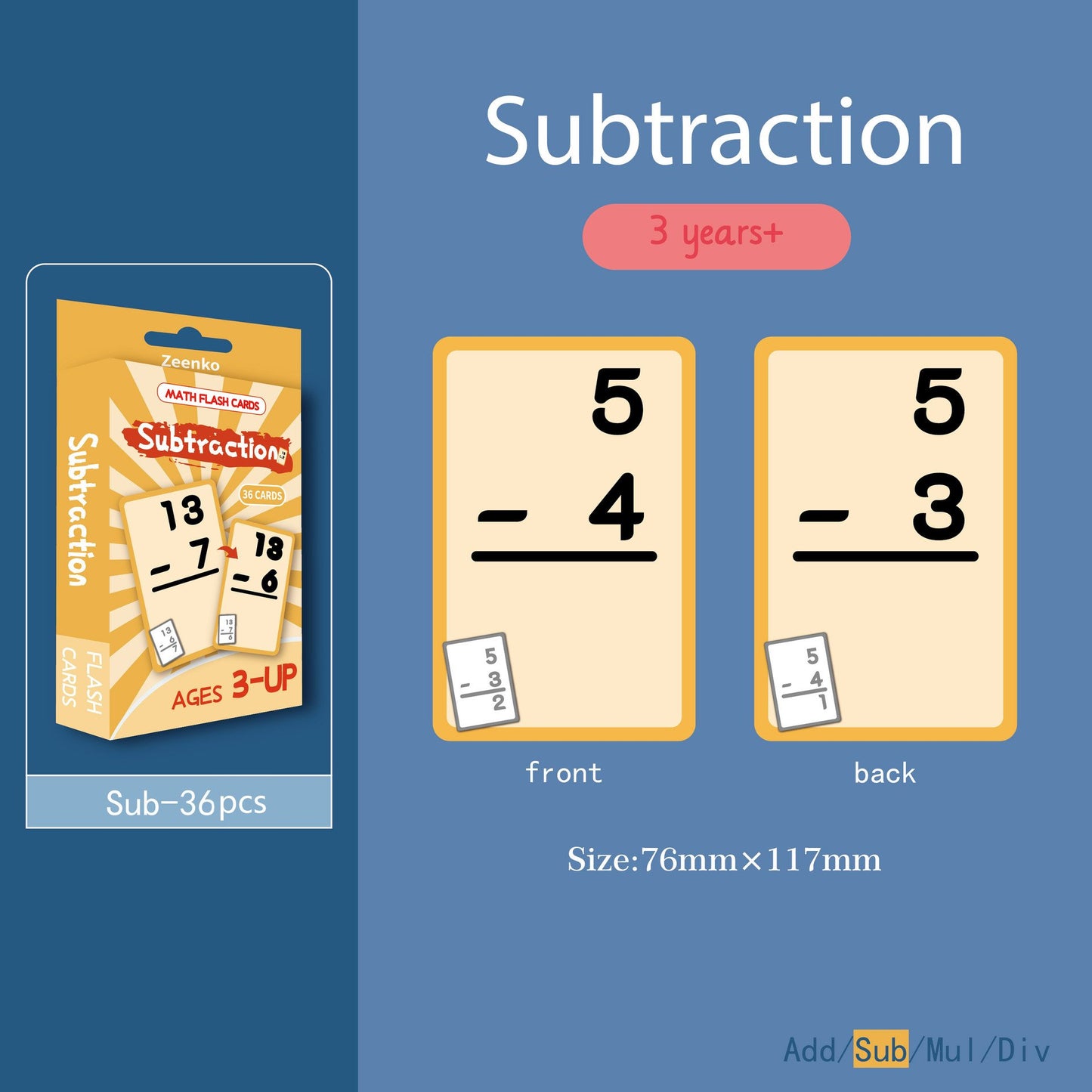 Math Flash Cards and Pop Fidget Chart