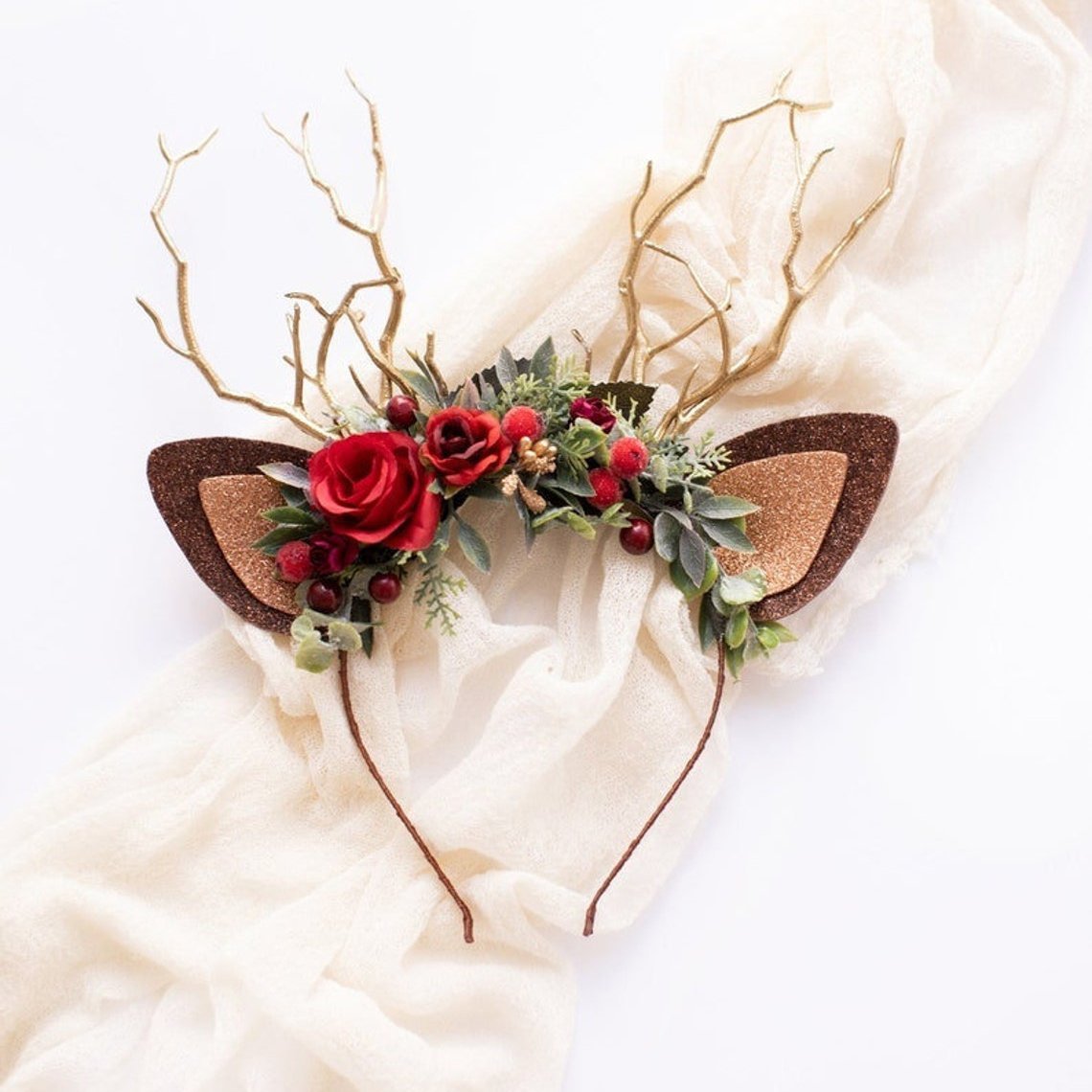 🎅2024 Christmas Promos-49% OFF🔥Reindeer Headband-Christmas Reindeer Antler