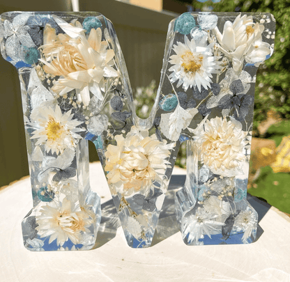 ❤️Mother's Day Specials - 49% OFF🎁Handmade floral resin letter 🌸(Limited Edition)