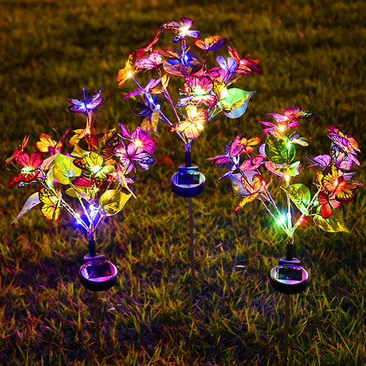 🙌LAST DAY 49% Off😍Solar Outdoor Butterfly Lights🦋💐