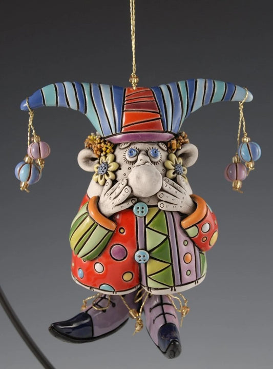 🔥Today's special offer 48% OFF 🌈Colorful Jester Bell Ornaments