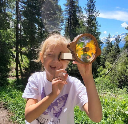 🎁Best gift for your loved one⇝ 💓Wooden Handmade Kaleidoscope