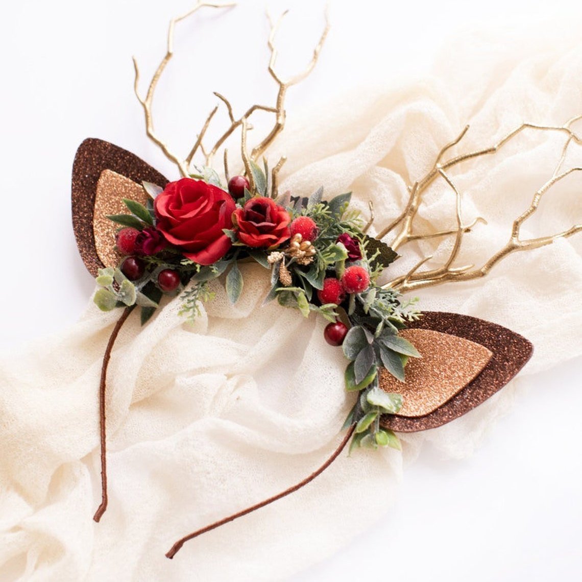 🎅2024 Christmas Promos-49% OFF🔥Reindeer Headband-Christmas Reindeer Antler