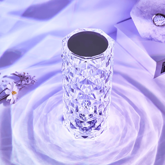 🔥Hot sale 49% off💡16 Colors Rose Rays Crystal Diamond Table Lamp🌹