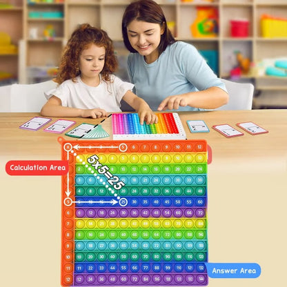 Math Flash Cards and Pop Fidget Chart