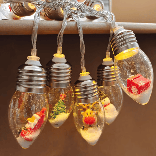 🎅Early Christmas Promotion 49% OFF🎄Christmas Vintage Decor String Light - Led Bulbs String Lights