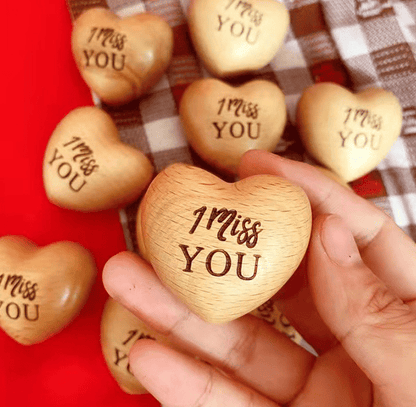 💖Pocket Hug Wooden Heart Token--Anniversary gifts, Valentine's Day gifts
