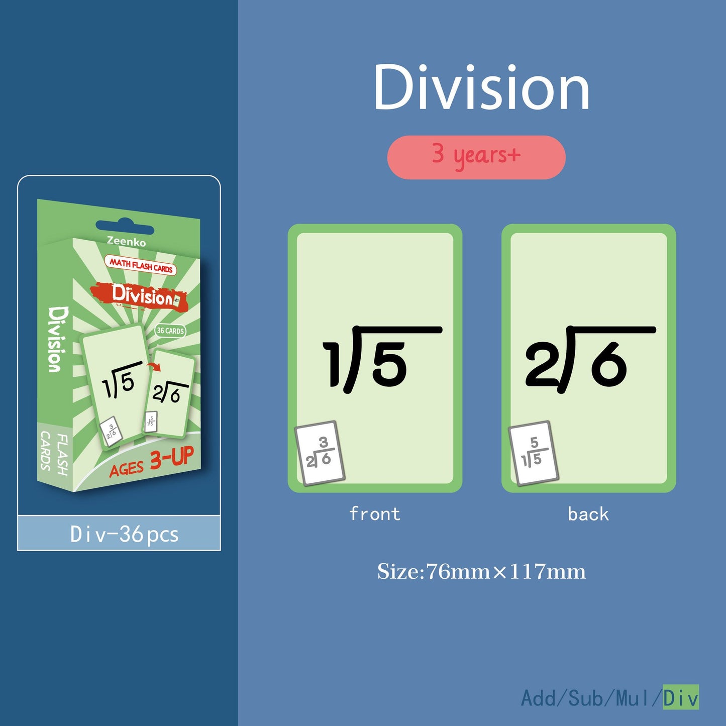 Math Flash Cards and Pop Fidget Chart
