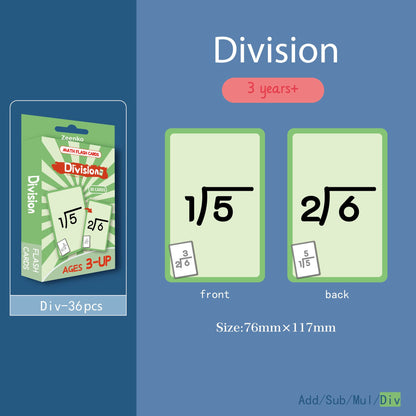 Math Flash Cards and Pop Fidget Chart