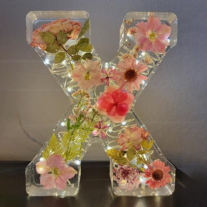 ❤️Mother's Day Specials - 49% OFF🎁Handmade floral resin letter 🌸(Limited Edition)