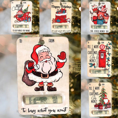 🎅2025 Christmas Gift--💸Handmade Christmas Money Holders Gift