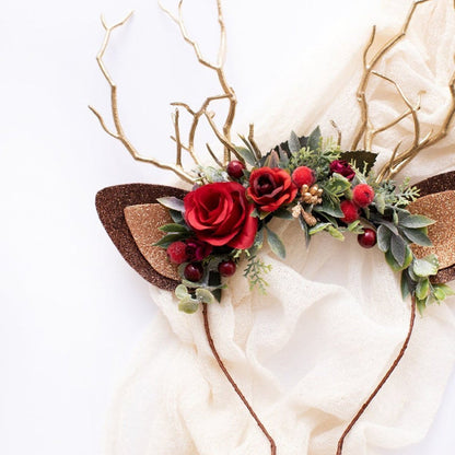 🎅2024 Christmas Promos-49% OFF🔥Reindeer Headband-Christmas Reindeer Antler