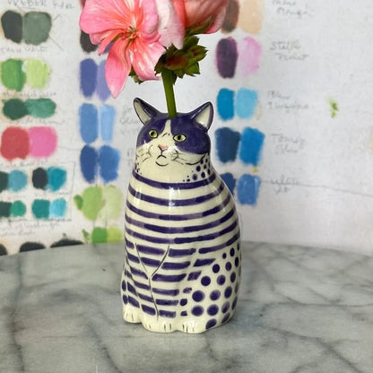 🔥Last Day 49% Off🔥Polka Dot Cat Vase