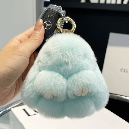 💕Buy 2 Get 10% OFF-🐰 Handmade Soft Bunny PomPom Charms(Boxed Edition)