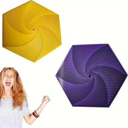 🌀3D-Printed Fractal Fidget Hexagon