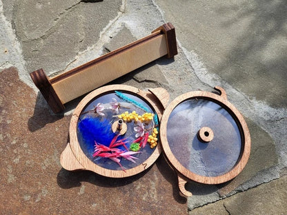 🎁Best gift for your loved one⇝ 💓Wooden Handmade Kaleidoscope