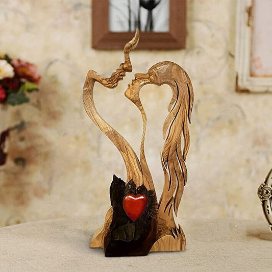 ⏰Last Day Special Sale 49% OFF💕Romantic Wooden Statues Of Loved Ones🎉