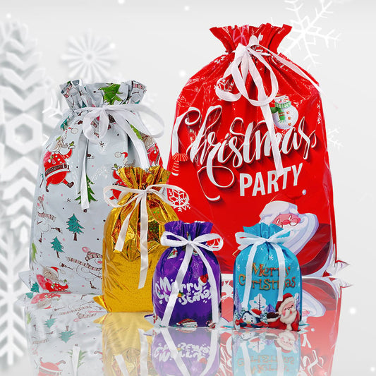 🎄Christmas Sale 49% OFF🎁Christmas Drawstring Gift Bags
