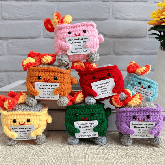 (🔥HOT SALE NOW 49% OFF) - Crochet Dumpster Raging Fire